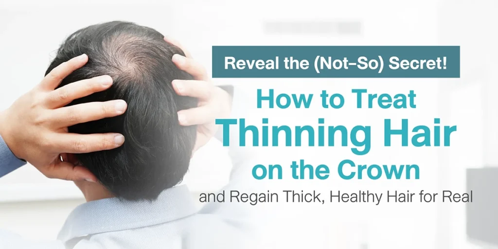 Reveal the (Not-So) Secret! How to Treat Thinning Hair on the Crown and Regain Thick, Healthy Hair for Real