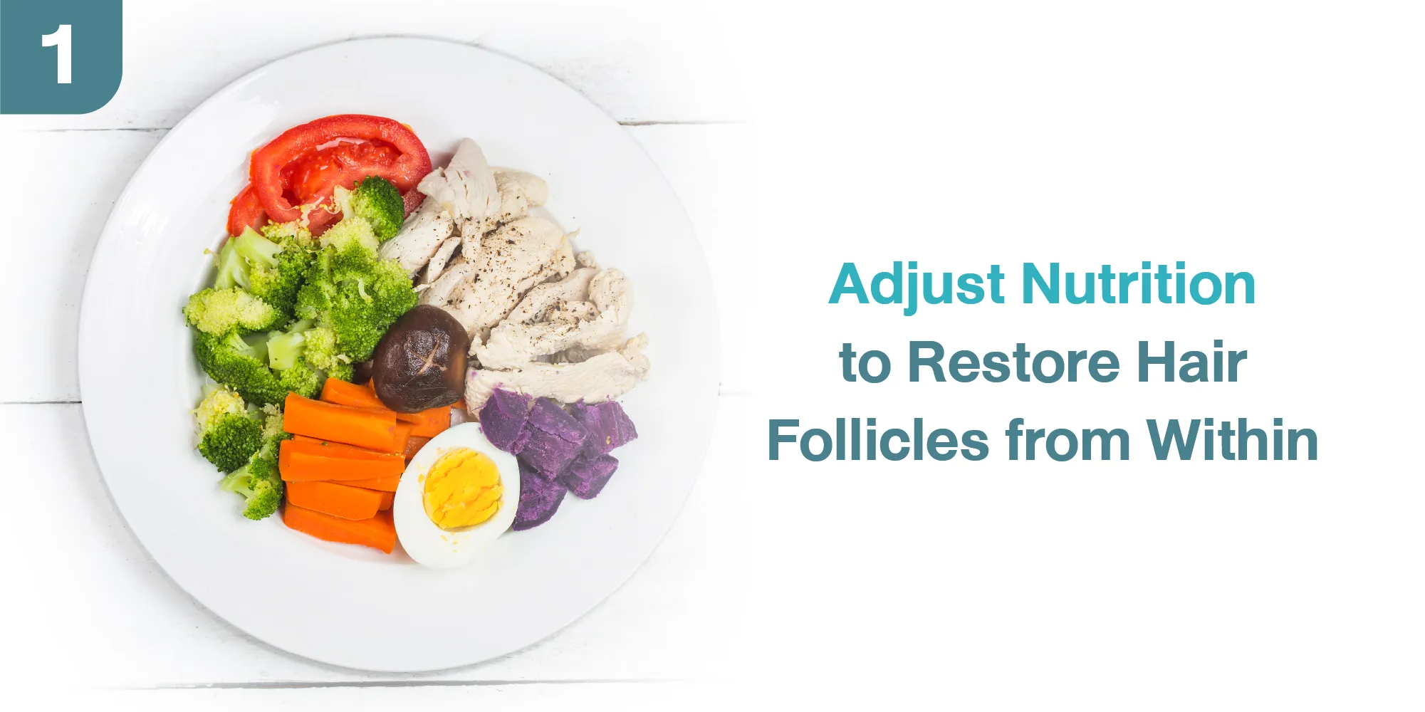 Adjust Nutrition to Restore Hair Follicles from Within