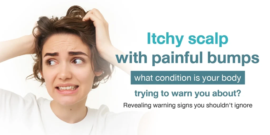 Itchy scalp with painful bumps what condition is your body trying to warn you about Revealing warning signs you shouldn't
