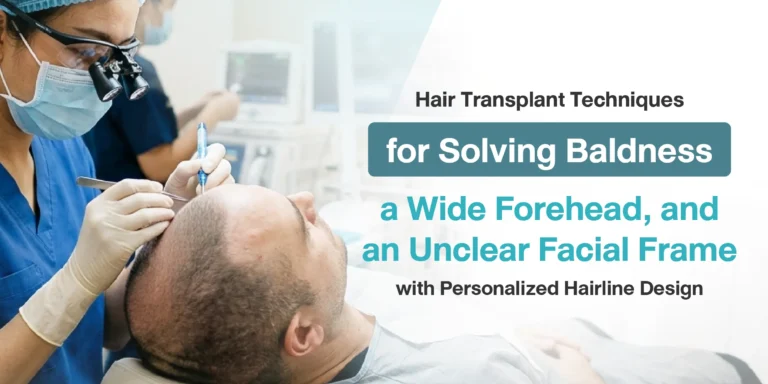 Hair Transplant for Wide Forehead & Facial Framing