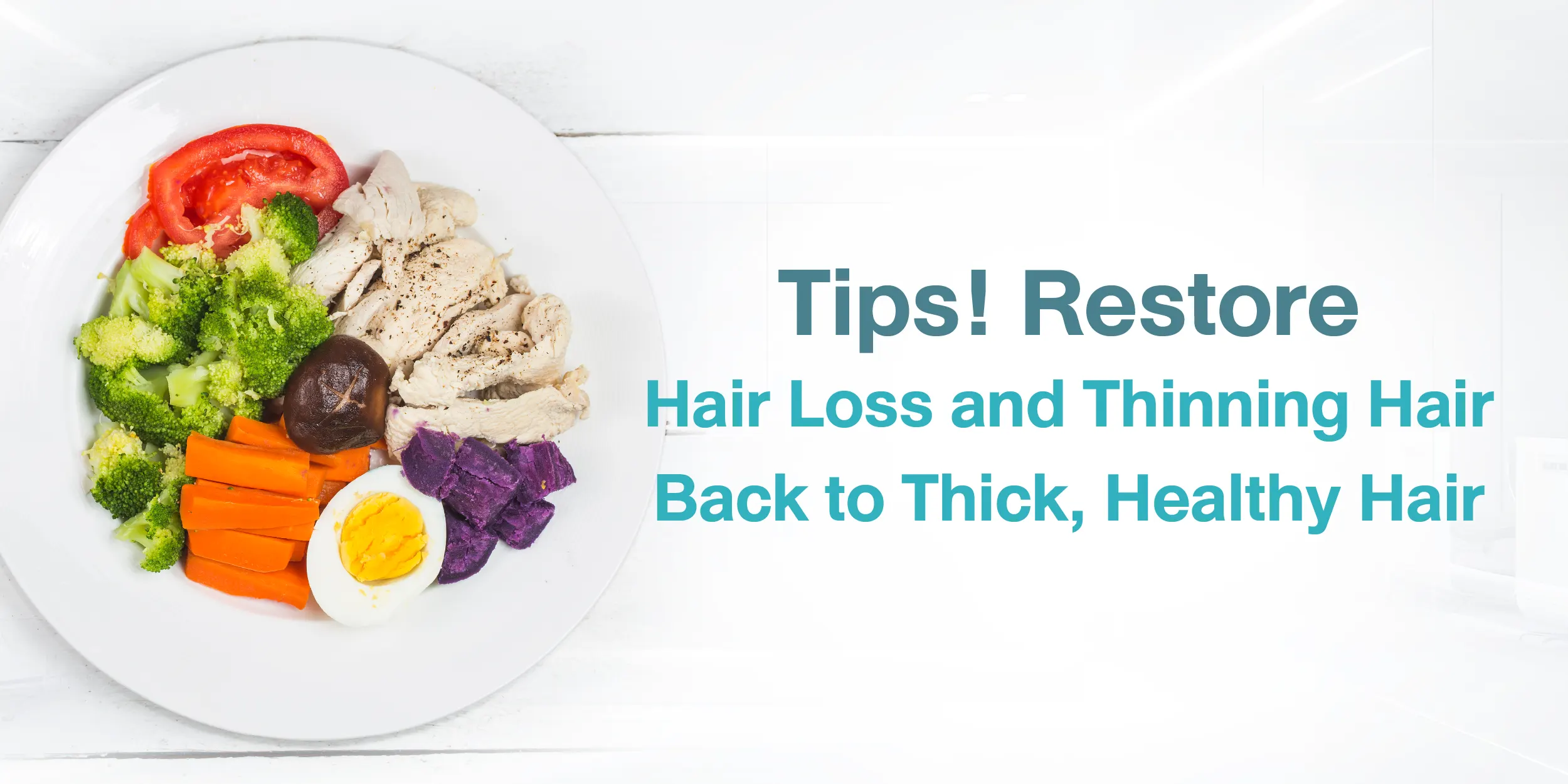Tips! Restore Hair Loss and Thinning Hair Back to Thick, Healthy Hair