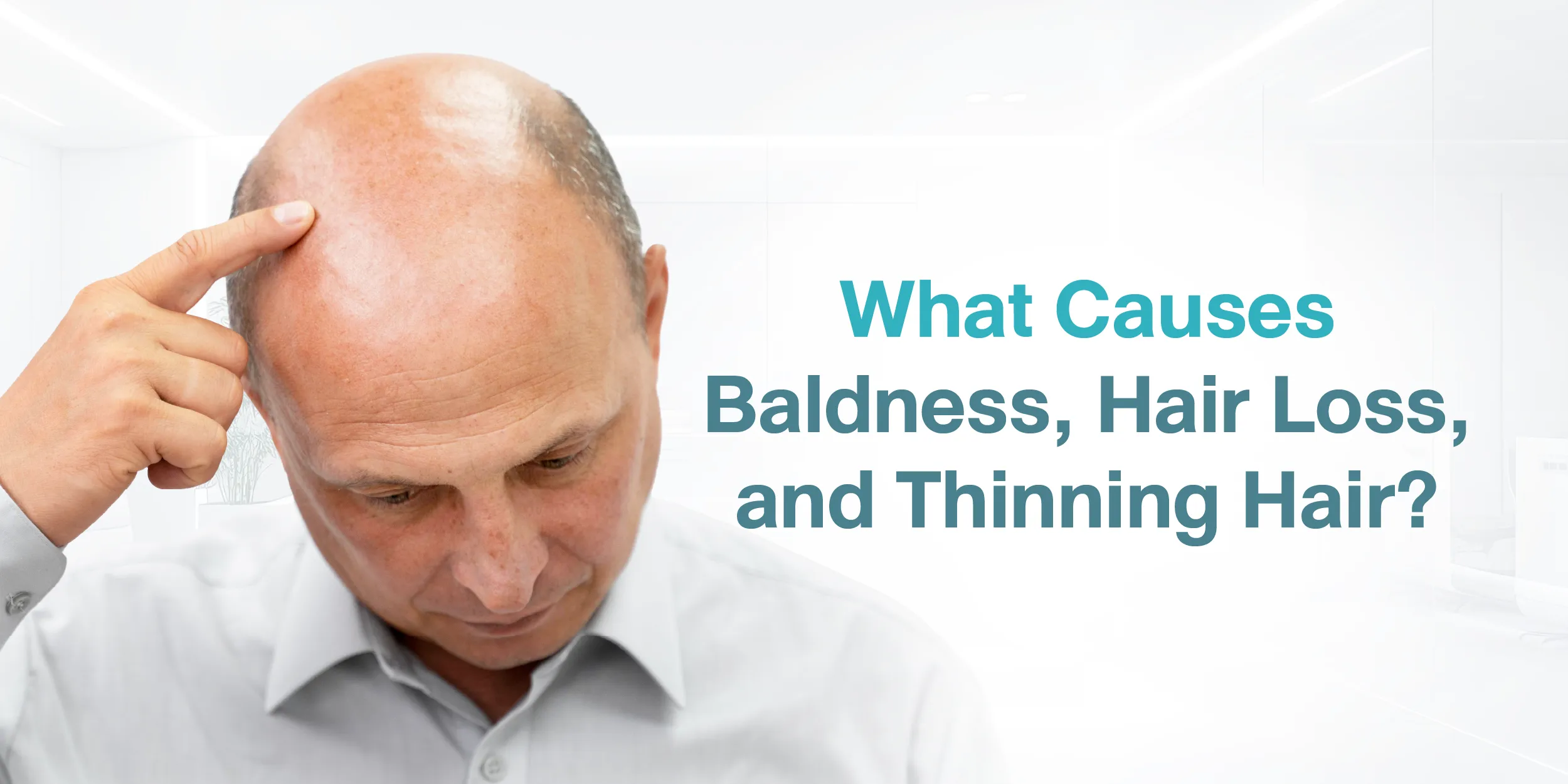 What Causes Baldness, Hair Loss, and Thinning Hair
