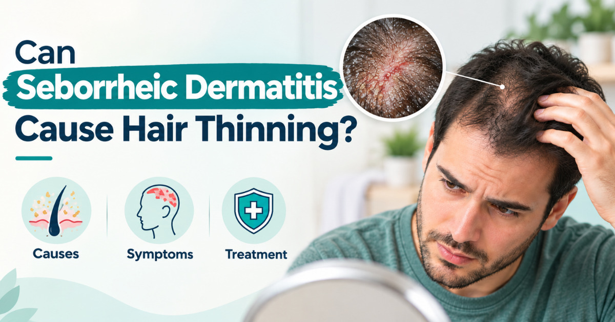 Can Seborrheic Dermatitis Cause Hair Loss
