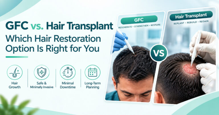 GFC vs. Hair Transplant: Which Hair Restoration Option Is Right for You