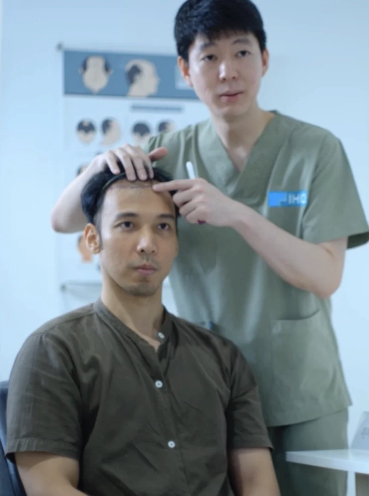 hair transplant patient diagnosis